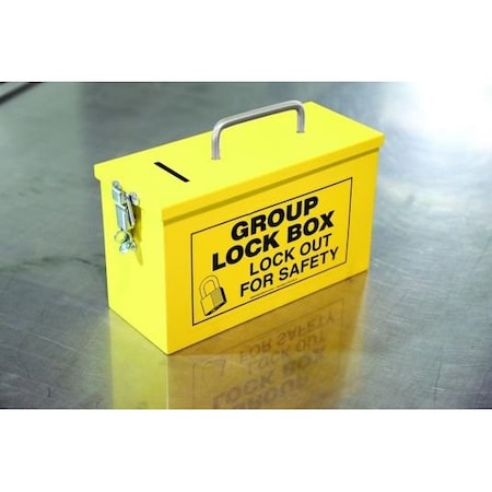 Accuform PORTABLE GROUP LOCKOUT BOXES LOCK BOX KCC612 KCC612
